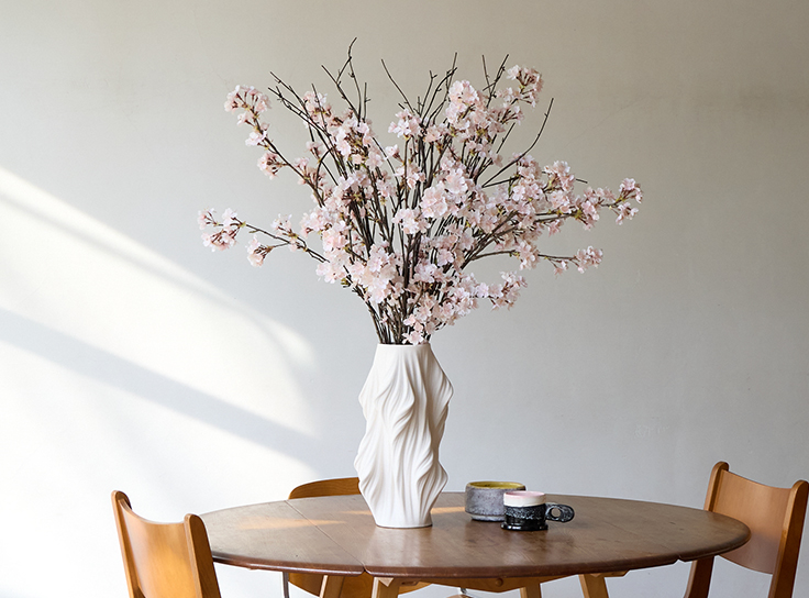 桜×枝物（ウィローバンドル）アレンジ